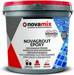 Novamix Novagrout Gresie de umplere a rosturilor de țiglă Epoxi Natural 5kg