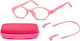 Sunoptic Kids Acetate Pink Prescription Eyeglass Frame K3B
