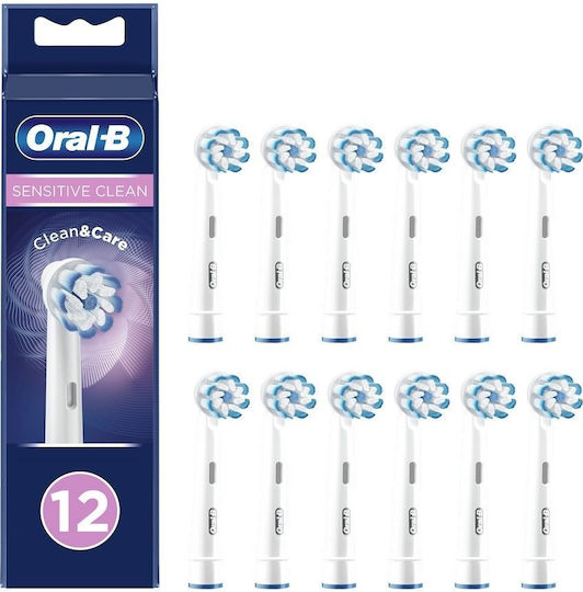 Oral-B Rezerve Capete Periuță Dinți Electrică Sensitive 395300 12 Bucăți