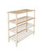 Material lemn Organizator de pantofi 63x26x67cm