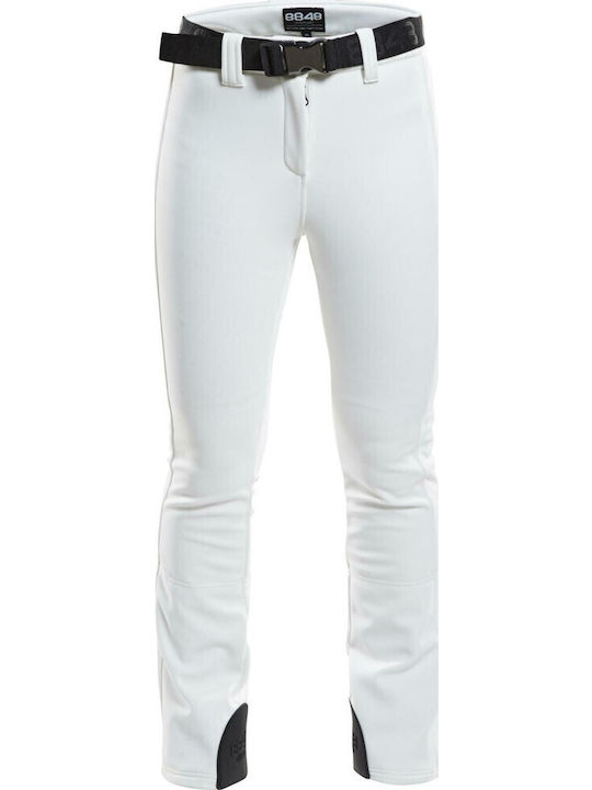8848 Altitude 2273-02 Γυναικείο Παντελόνι Σκι & Snowboard Soft Shell Λευκό