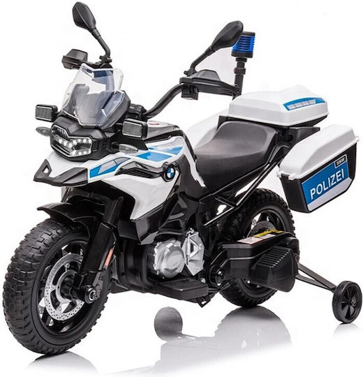 Παιδική Μηχανή Licensed Bmw F850 Gs Police Ηλεκτροκίνητη 12 Volt Λευκή