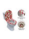 Fabric Toilet Seat Red