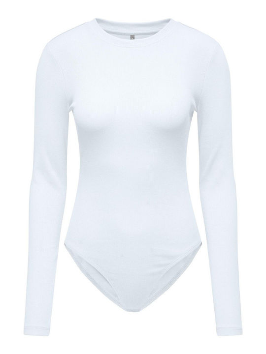 Only Bodysuit pentru femei Alb