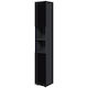 Kleankin Badezimmersäule Boden H30xB30xH183cm Schwarz