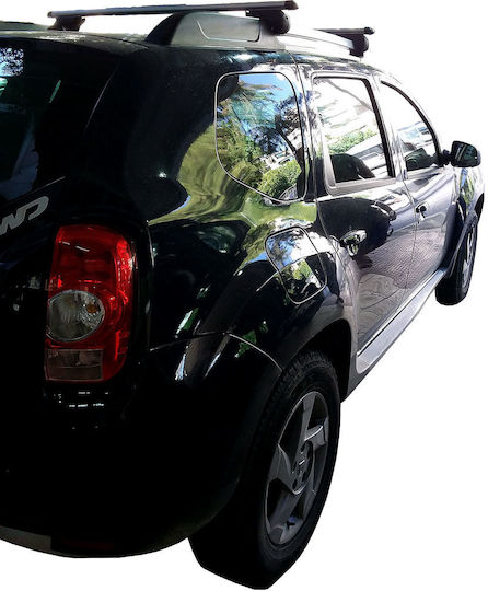 Menabo (with Roof Rack Legs and Lock) Black