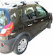 Menabo Aluminium Dachträger für Renault Scenic 2003-2009 mit Dachträgerfüßen Silber