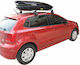 Menabo Aluminum Car Roof Bars for Volkswagen Polo Mazda 3 5D Set with Roof Rack Legs Silver