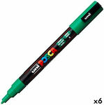 BigBuy Permanent Marker Green 1pcs