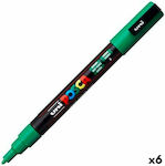 BigBuy Permanent Marker Green 1pcs