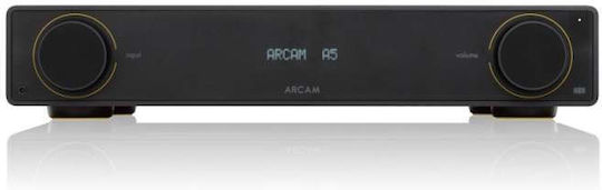 Arcam Radia Series A5 Integrated Hi-Fi Amplifier Stereo 75W/4Ω 50W/8Ω Black