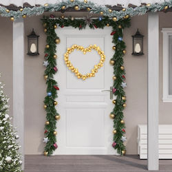 vidaXL Christmas Garland Gold 1pc