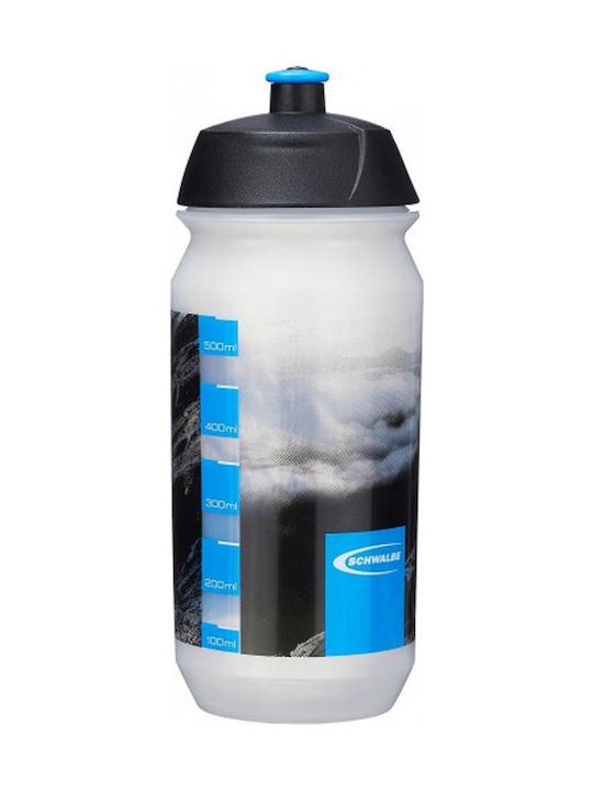 Schwalbe Παγούρι Πλαστικό 500ml Μπλε