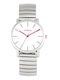 Arabians Men's Watch 36mm Battery with Silver Stainless Steel Bracelet