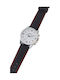 Arabians Men's Watch 44mm Battery with Black Leather Strap
