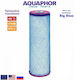 Aquaphor Water Filter Replacement Central Water Filtration System made of Activated Carbon 20" Big-Blue B520-12 5 μm