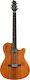 Godin Semi-acustic Chitară Ultra Extreme Koa Chitare acustice cu decupaj Natural