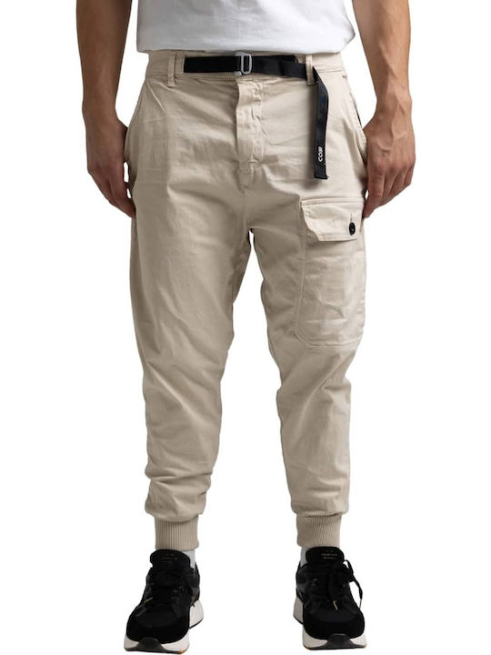 Παντελόνι Cargo Ελαστικό σε Loose Εφαρμογή Off White