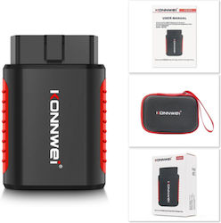 Konnwei Instrument de diagnosticare auto OBD 2 cu Bluetooth