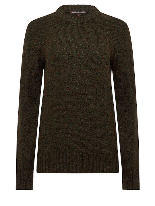 Langarmbluse Khaki