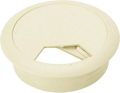 Hard Plast Desk Grommet Beige (600770)