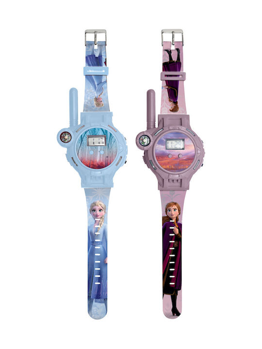 Lexibook Ceas Digital Walkie Talkie Frozen 2 Bucăți