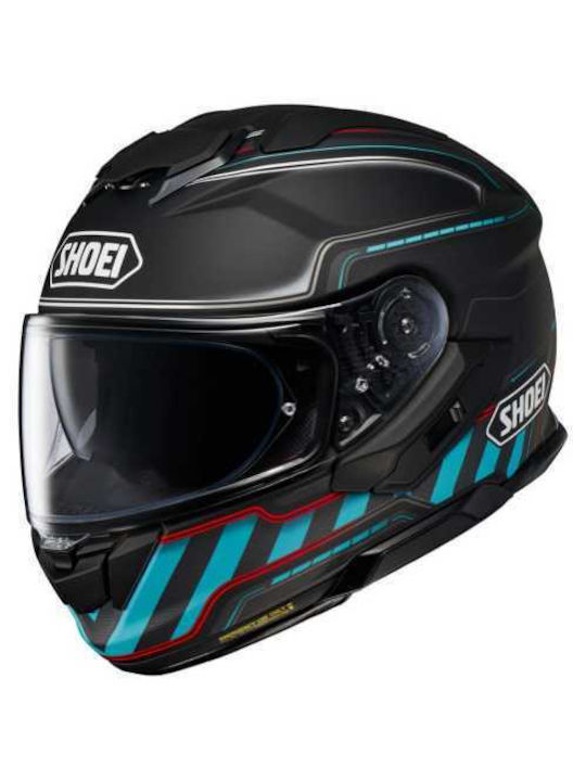 Shoei GT-AIR 3 Discipline TC-2 Cască de motocicletă Față întreagă ECE 22.06 1700gr cu Pinlock și vizor solar