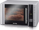 Severin MW 7775 Mikrowellenherd mit Grill 30Es Gray