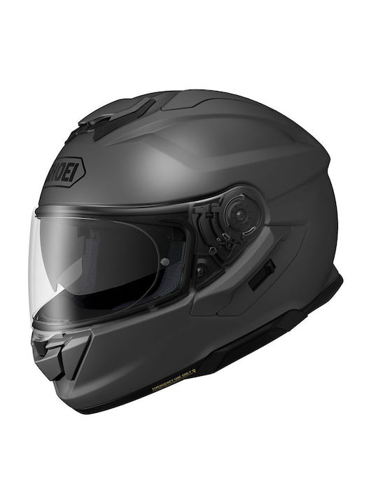 Shoei GT-AIR 3 Matt Deep Grey Motorradhelm Volles Gesicht ECE 22.06 1700gr