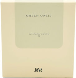 Jovo Παλέτα με Σκιές Ματιών σε Στερεή Μορφή Green Oasis Color code not found.