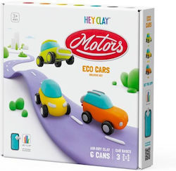 Hey Clay Happy Cars Παιδικός Πηλός Σετ Hey Clay Happy Cars Παιδικός Πηλός Σετ