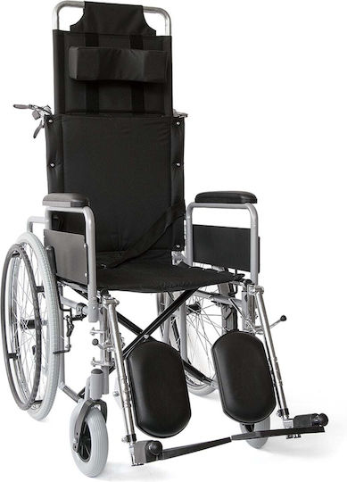 Vita Orthopaedics Folding Special Type Wheelchair with Reclining Back 68cm Black