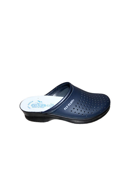 Fly Flot Piele Anatomic Sabot Albastre