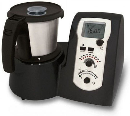 Sirman Mini Cooker Blender Comercial 0.6kW Negru cu Memorie Internă Cana 2lt 36x30x29cm