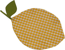 Fabric Baby Placemat Yellow