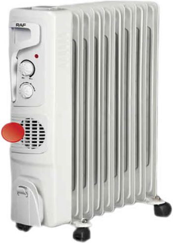 Raf Καλοριφέρ Λαδιού με 9 Φέτες 2000W
