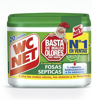 Wc Net Drain Cleaner Tablets 20 tabs