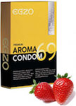 Egzo Condoms Strawberry 3pcs