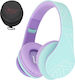 PowerLocus P2 Wireless/Wired Over Ear Kids' Hea...