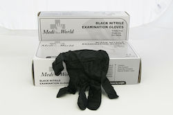 Nitrile Examination Gloves Black 100pcs