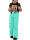 Horsefeathers Spire Ii OK061K Kids Dungarees for Ski & Snowboard Turquoise