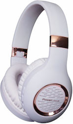 PowerLocus P4 Plus Drahtlos/Kabelgebunden Über Ohr Kopfhörer mit 30 Betriebsstunden White / Rose gold