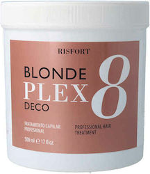 Risfort Βαφή Μαλλιών Blondeplex Deco 8 500ml