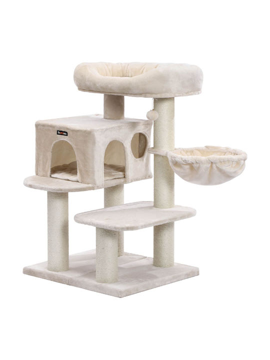 Tree Scratching Post Cat Trees Beige 70x60x110cm