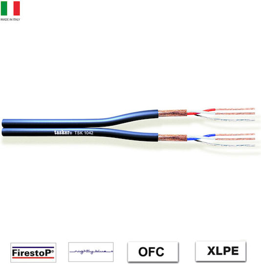 Tasker PVC Flat Καλώδιο Ατερμάτιστο 100m TSK1042 1τμχ