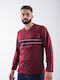 Cherry Underwear Men's Winter Pajamas Set Bordeaux.
