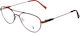 Tod's Männlich Metallisch Brillenrahmen Braun TO5006 049