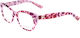 Emporio Armani Femei Plastic Rame Ochelari Ochi de pisică Violet