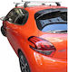 Nordrive Aluminum Car Roof Bars for Peugeot 208 5D with Roof Rack Legs Silver