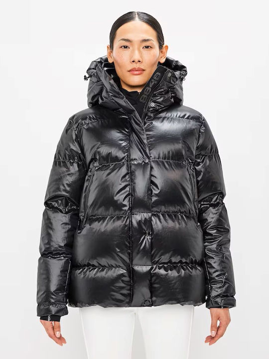 8848 Altitude Kurz Damen Puffer Jacke Wasserdicht für Winter Black